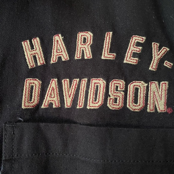 NWT! Men’s Harley-Davidson #1 Woven Short-Sleeve Shirt - Picture 4 of 6